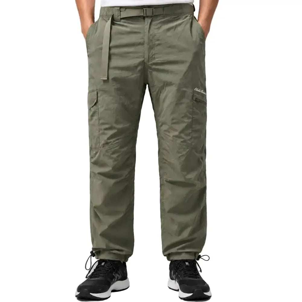 Eddie Bauer Men’s Pathfinder 6-pocket Water-resistant Cargo Pant - Military Olive / 30 - Cargos and Pants
