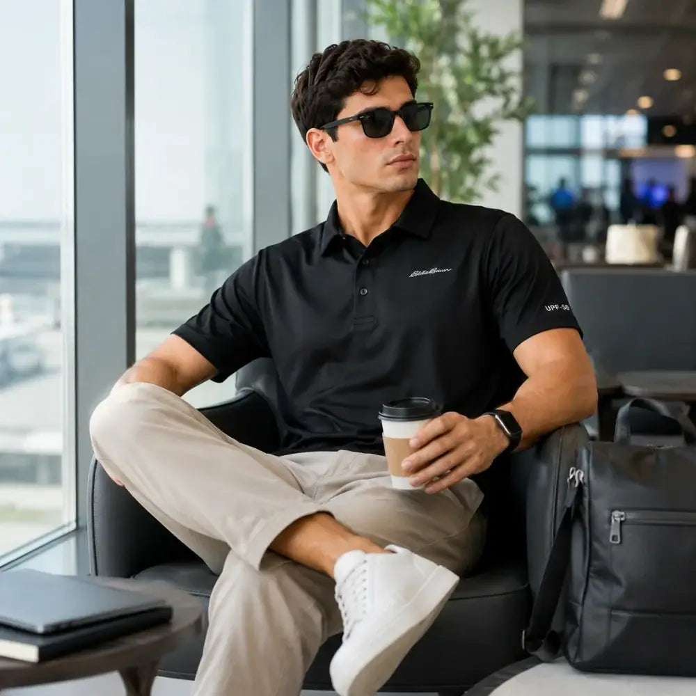 Eddie Bauer Men’s Eddie Polo T-shirt - T-shirt