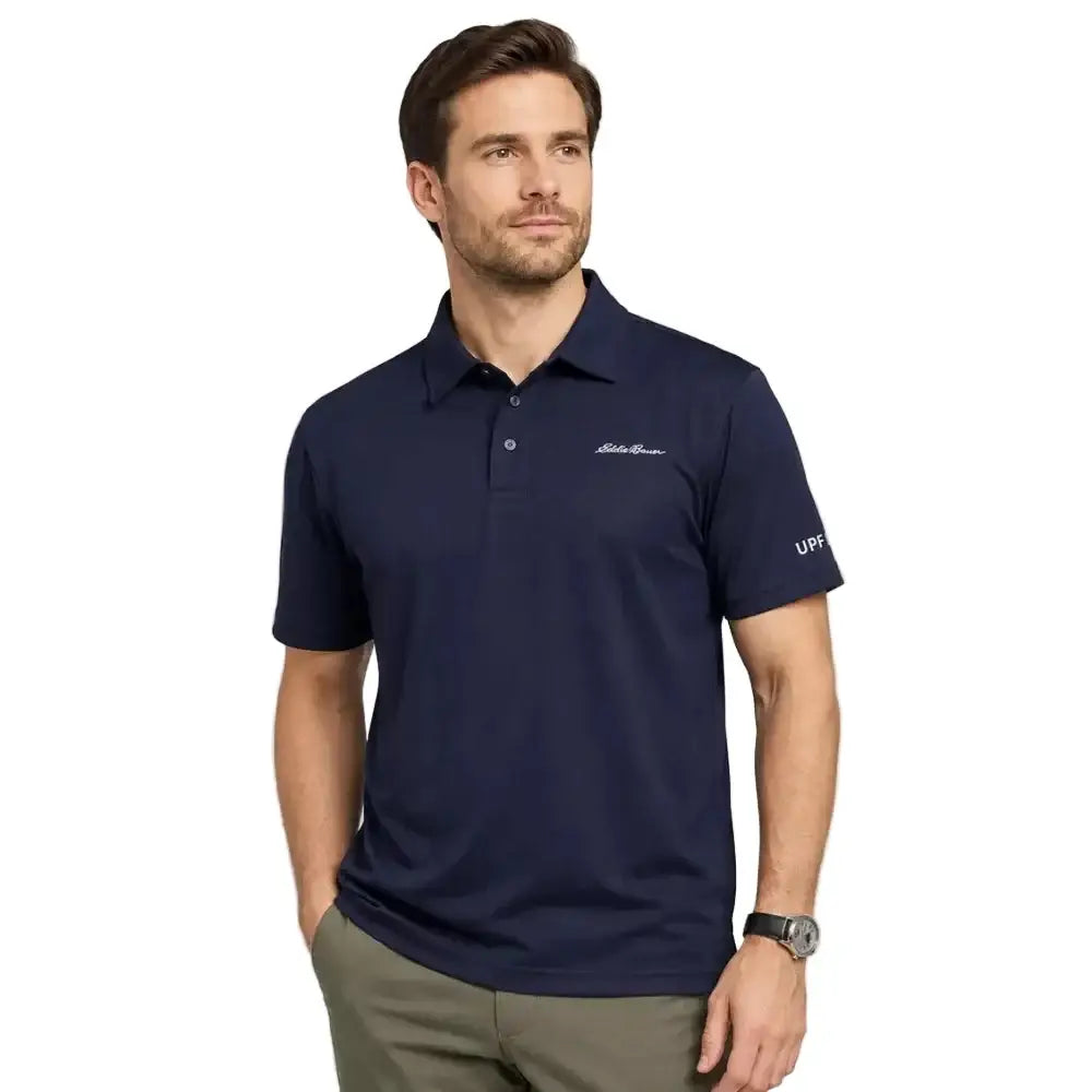 Eddie Bauer Men’s Eddie Polo T-shirt - Navy / S - T-shirt