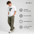 Eddie Bauer Men’s Eddie Set Go Oversized Tee - T-shirt