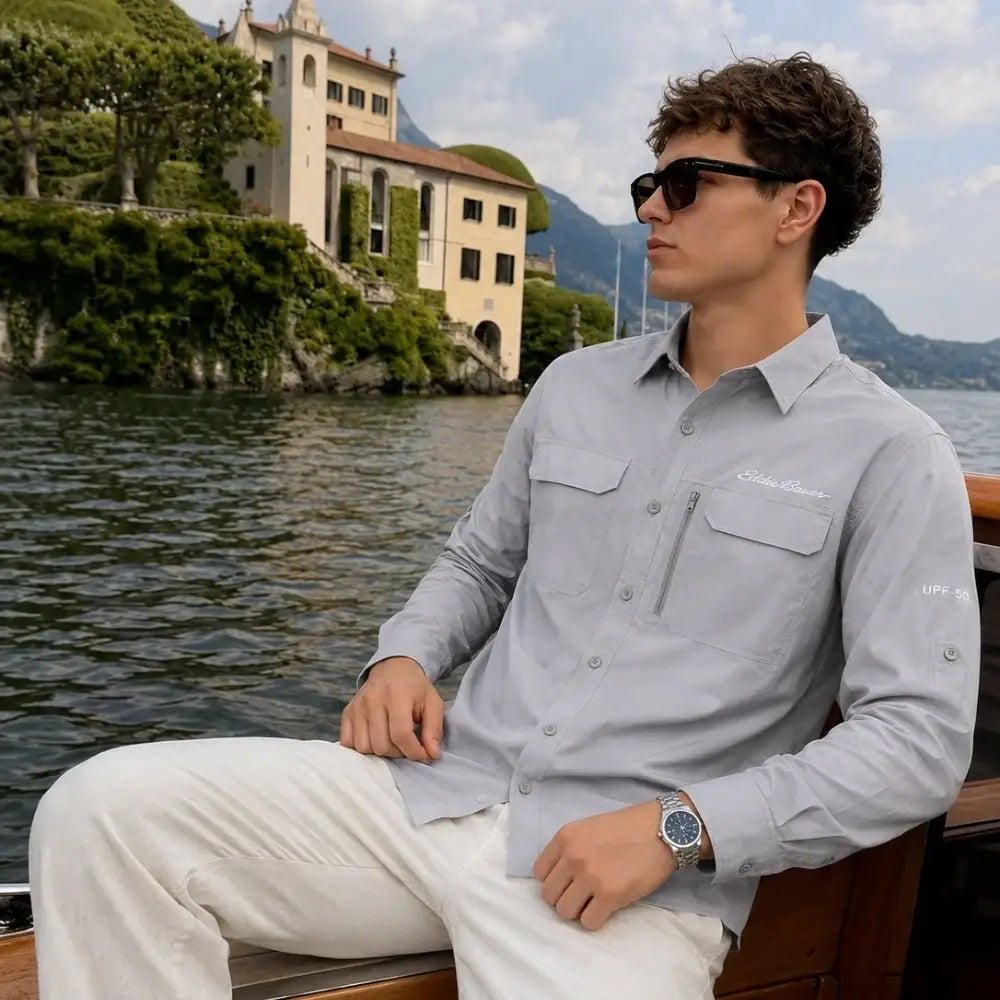 Eddie Bauer Men’s Waypoint UPF-50 Shirt - Shirt