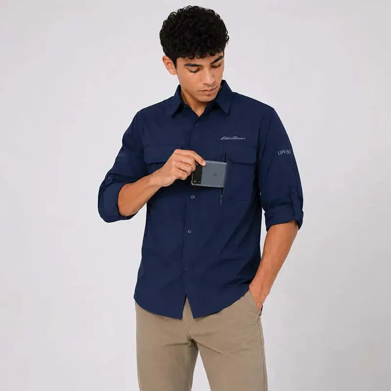 Eddie Bauer Men’s Waypoint UPF-50 Shirt - Shirt