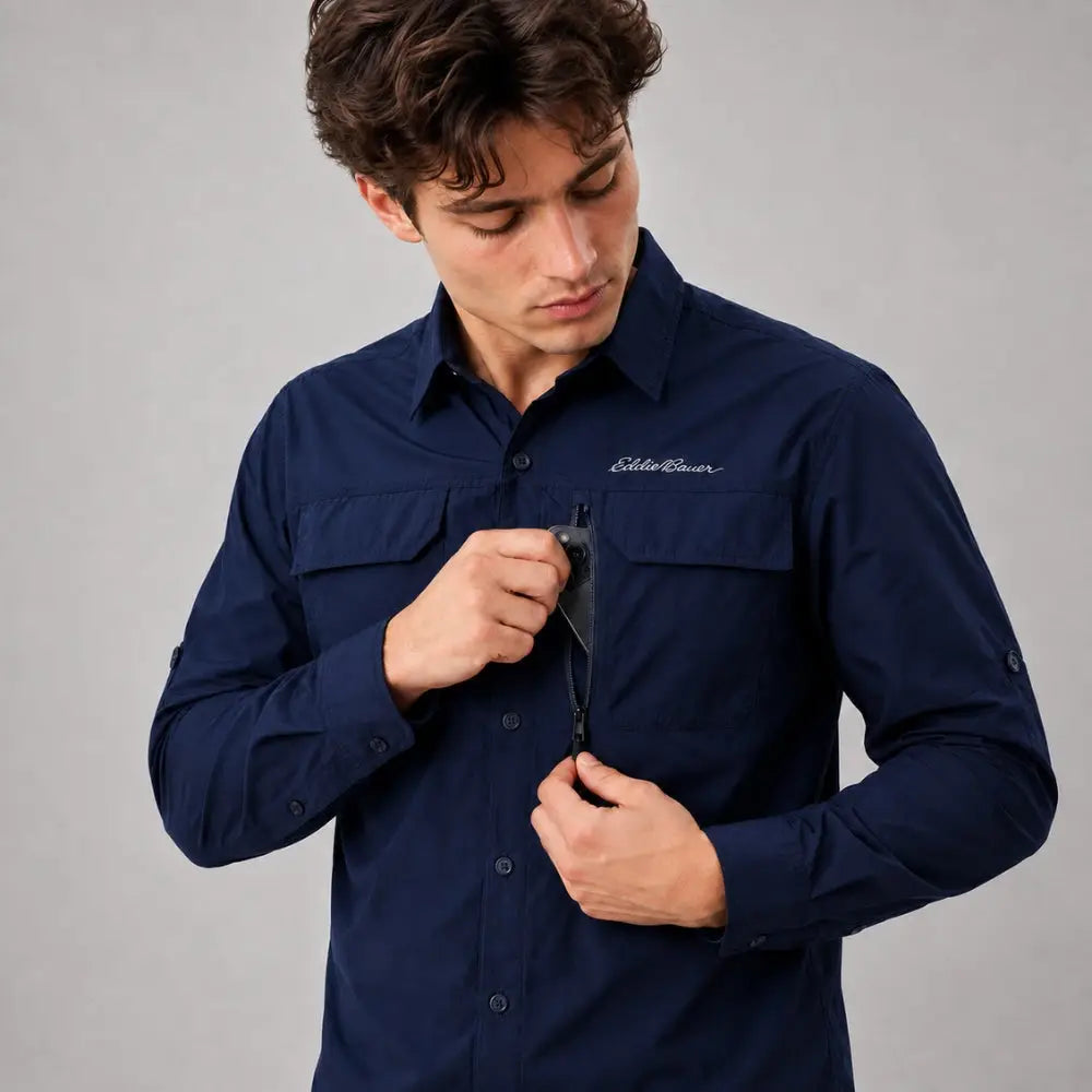 Eddie Bauer Men’s Waypoint UPF-50 Shirt - Shirt