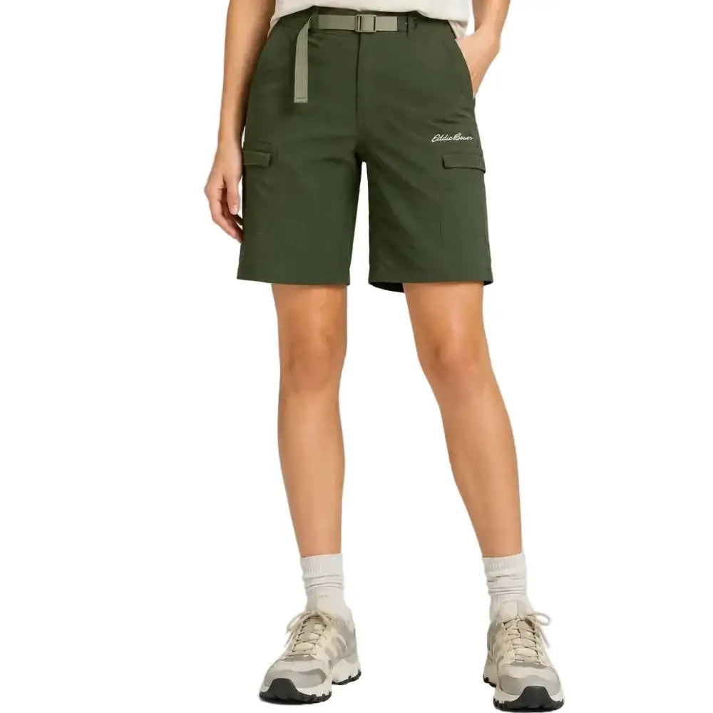 Eddie Bauer Unisex Nomad 6-pocket UPF-50 Short - Military Olive / S - Shorts