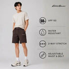 Eddie Bauer Unisex Nomad 6-pocket UPF-50 Short - Shorts