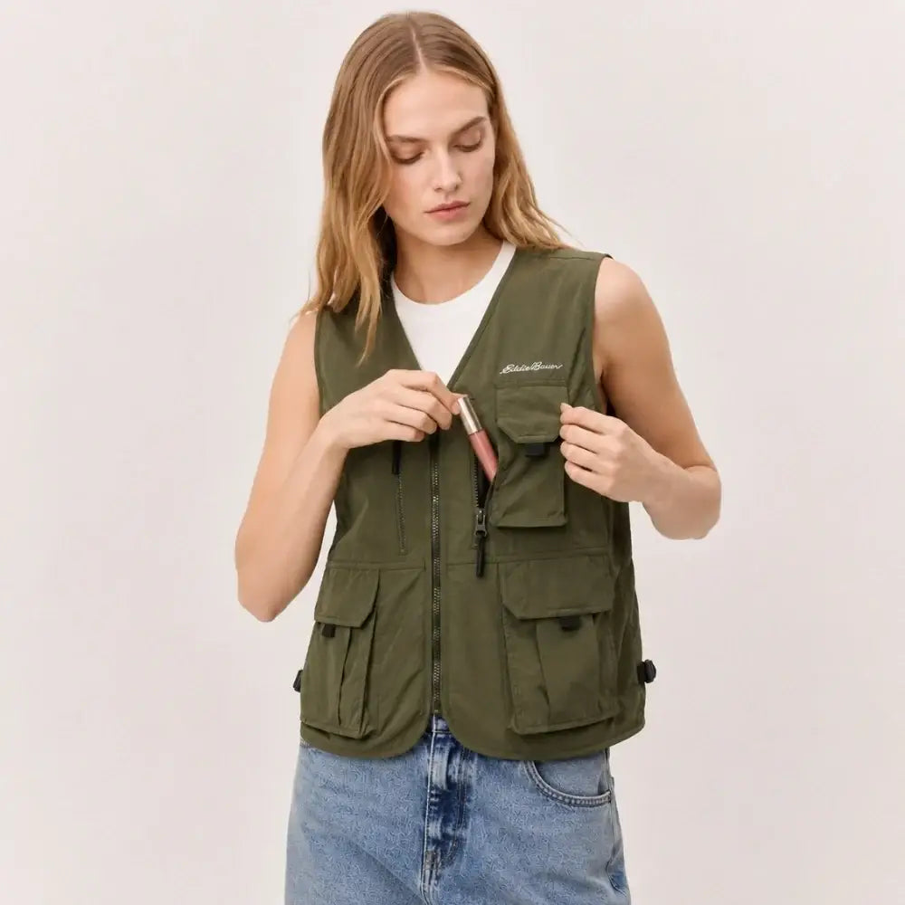 Eddie Bauer Unisex Pathfinder 8-pocket Travel Vest - Vest