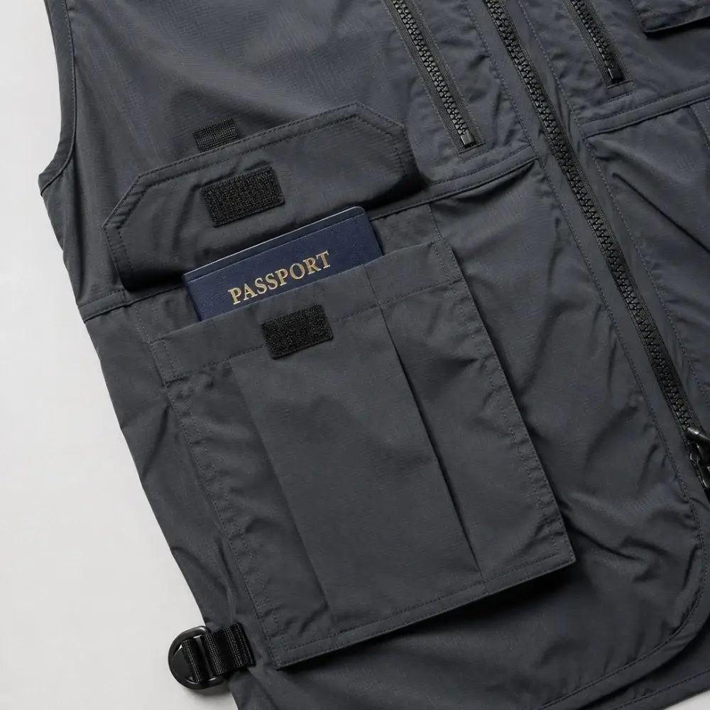 Eddie Bauer Unisex Pathfinder 8-pocket Travel Vest - Vest