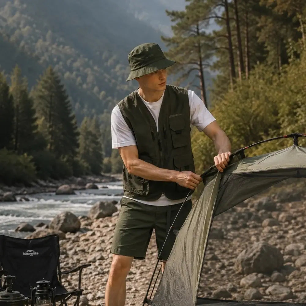 Eddie Bauer Unisex Pathfinder 8-pocket Travel Vest - Vest