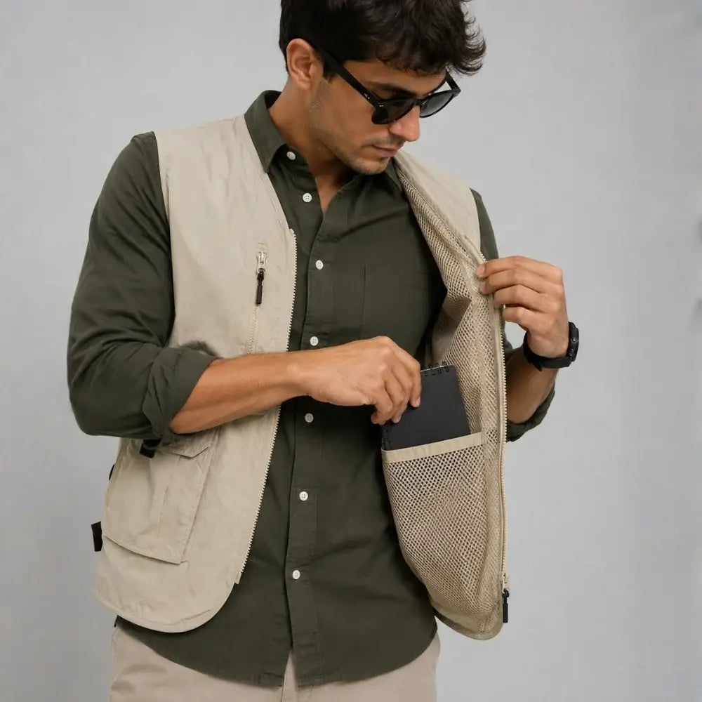 Eddie Bauer Unisex Pathfinder 8-pocket Travel Vest - Vest