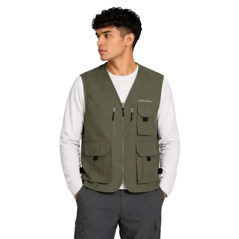 Eddie Bauer Unisex Pathfinder 9-pocket Travel Vest - Vest