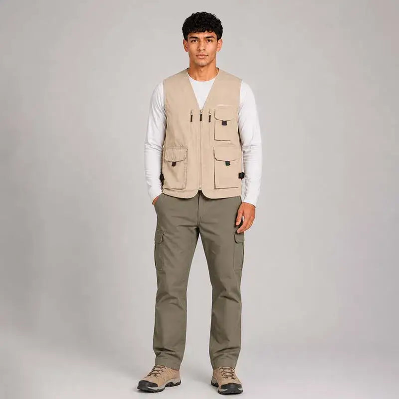 Eddie Bauer Unisex Pathfinder 9-pocket Travel Vest - Vest