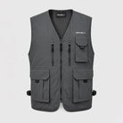 Eddie Bauer Unisex Pathfinder 9-pocket Travel Vest - Dark Grey / S - Vest
