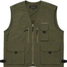 Eddie Bauer Unisex Pathfinder 9-pocket Travel Vest - Military Olive / S - Vest