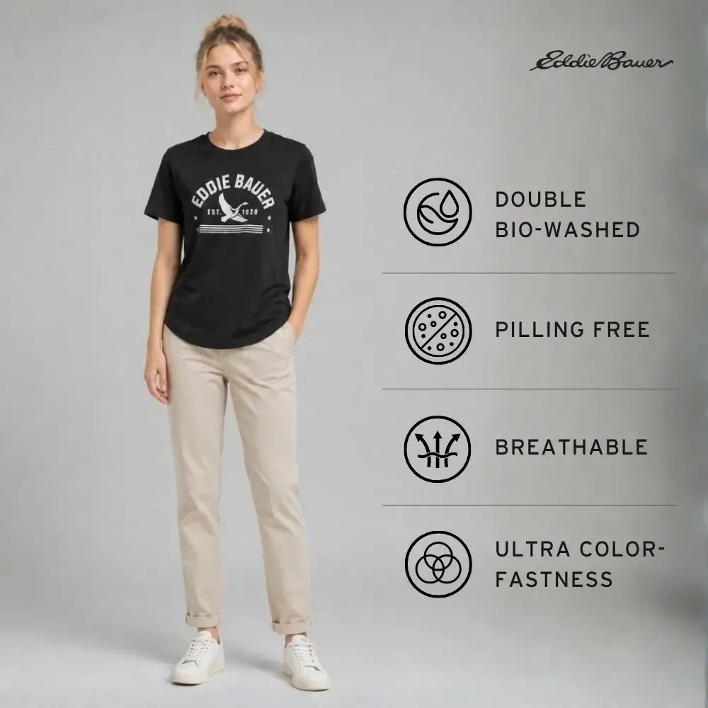 Eddie Bauer Women’s 1920 Tee - T-shirt