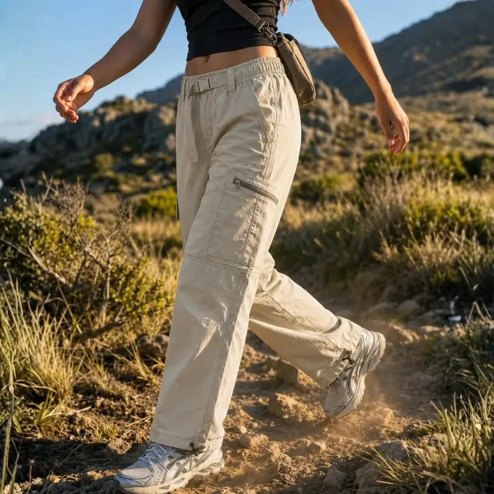 Eddie Bauer Women’s Pathfinder 6-pocket Water-resistant Cargo Pant - Cargos and Pants