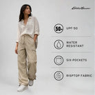 Eddie Bauer Women’s Pathfinder 6-pocket Water-resistant Cargo Pant - Cargos and Pants