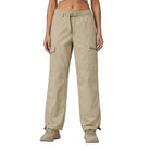 Eddie Bauer Women’s Pathfinder 6-pocket Water-resistant Cargo Pant - Sand / 28 - Cargos and Pants