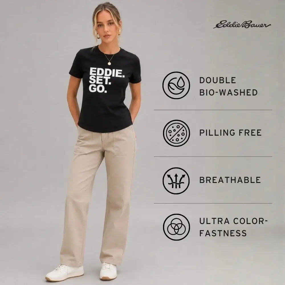 Eddie Bauer Women’s Eddie Set Go Tee - T-shirt
