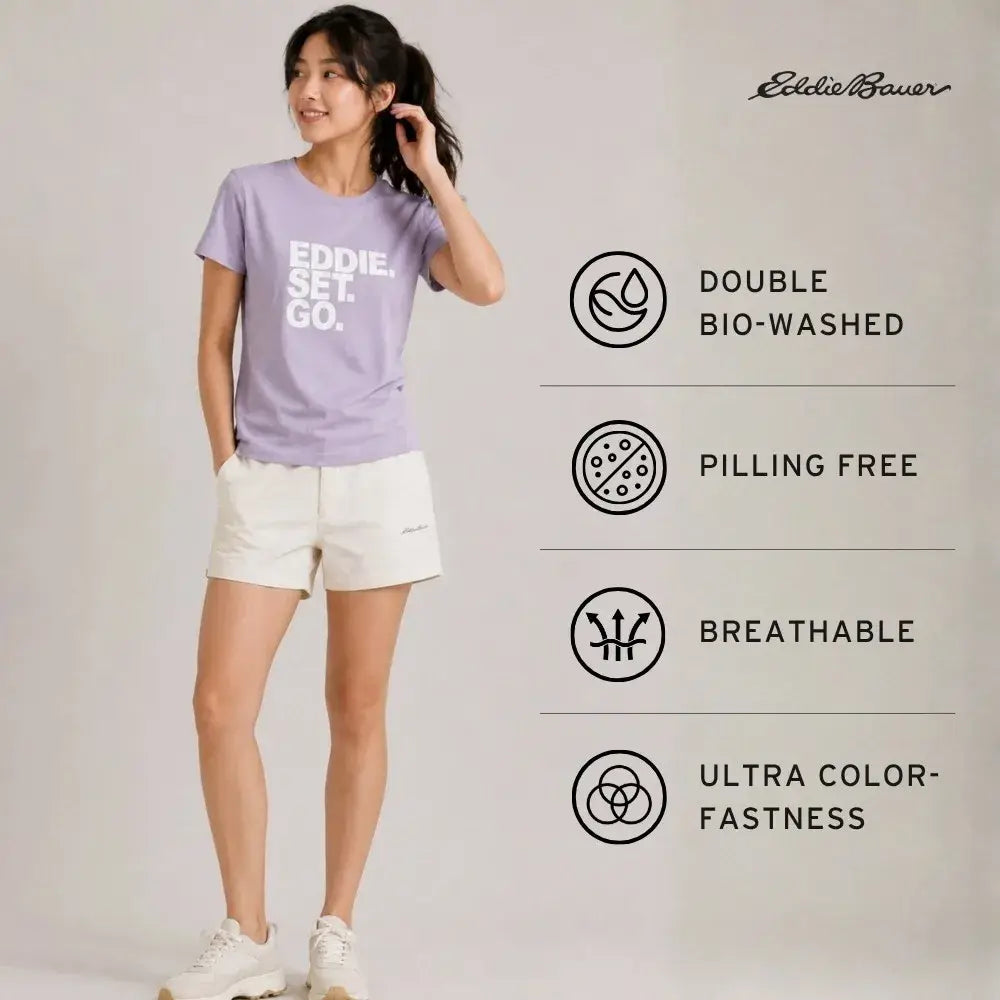 Eddie Bauer Women’s Eddie Set Go Tee - T-shirt