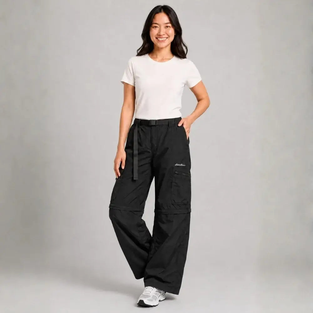 Eddie Bauer Women’s Switchback 2-in-one 6-pocket Cargo Pant - Cargos and Pants