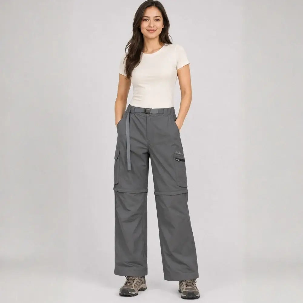 Eddie Bauer Women’s Switchback 2-in-one 6-pocket Cargo Pant - Cargos and Pants