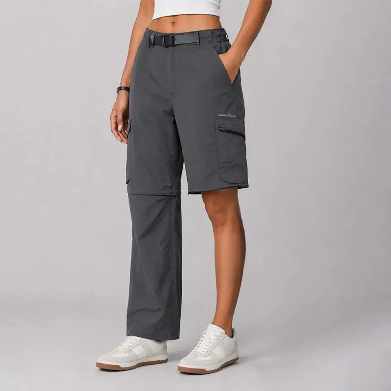 Eddie Bauer Women’s Switchback 2-in-one 6-pocket Cargo Pant - Cargos and Pants