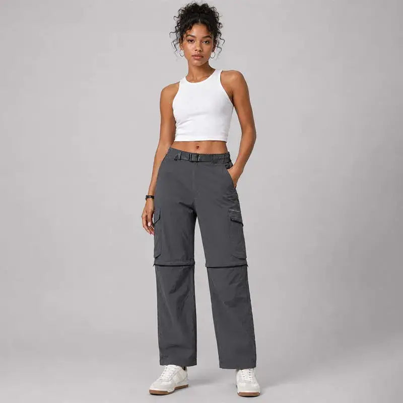 Eddie Bauer Women’s Switchback 2-in-one 6-pocket Cargo Pant - Cargos and Pants