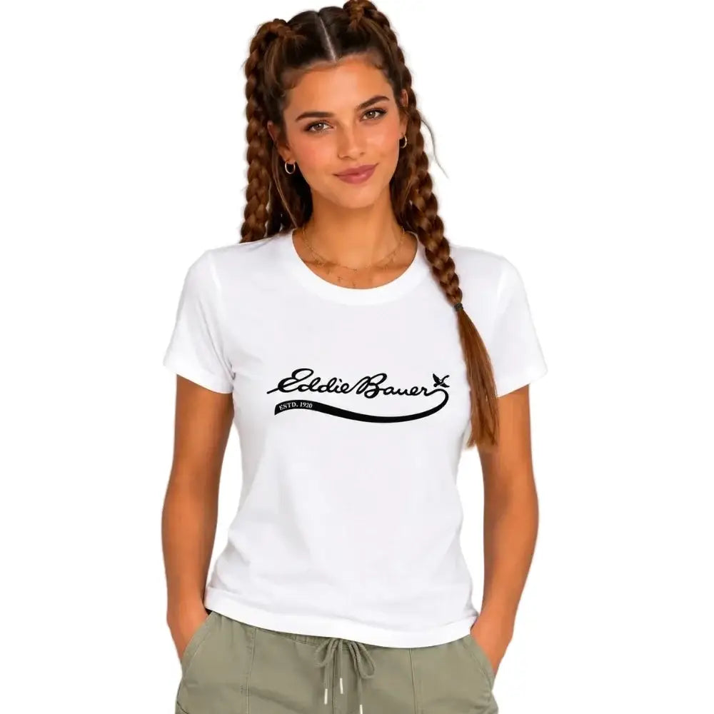 Eddie Bauer Women’s T-shirt - White / S - T-shirt