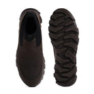 Ergon men's outdoor water-resistant leather shoes with sturdy design, suitable for rugged outdoor activities and wet conditions.