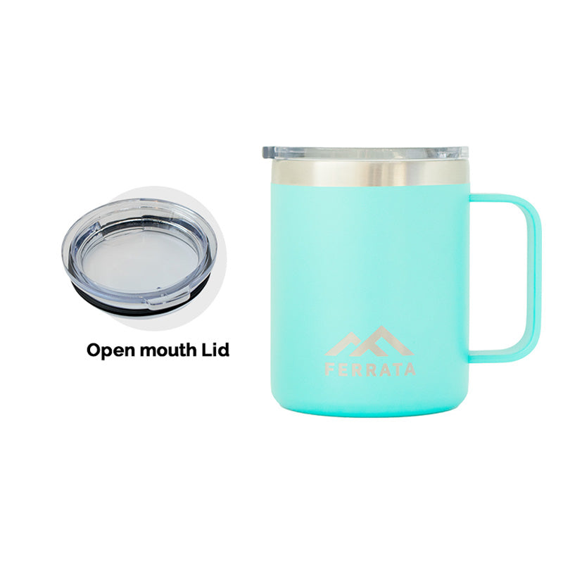 Ferrata Stainless Steel 350 ml Standard Lid Mug