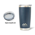 Ferrata Stainless Steel 600 ml Standard Lid Tumbler - Blue / 600 ml