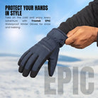 Froztek Epic Waterproof Winter Gloves with Touchscreen Fingers