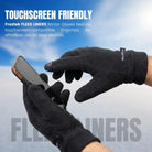 Froztek Fleece Liner Winter Gloves with Touchscreen Fingertips