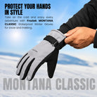 Froztek Montana Classic Waterproof Touchscreen Gloves with Rib