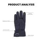 Froztek Sports Waterproof Thermal Winter Gloves – Touchscreen Cold Weather Outdoor Gloves - Gloves