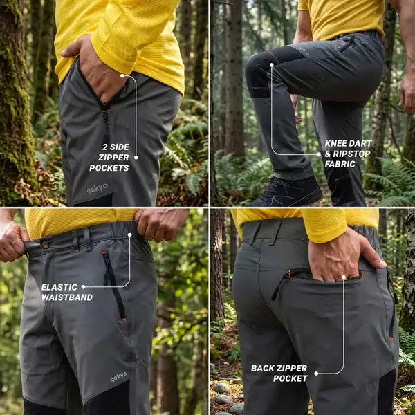 Gokyo Men’s Andes Trekking & Outdoor Pants - Cargos and Pants