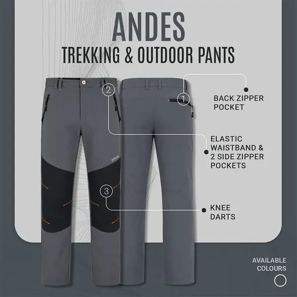 Gokyo Men’s Andes Trekking & Outdoor Pants - Cargos and Pants