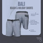 Gokyo Men’s Bali Beach & Holiday Shorts - Shorts