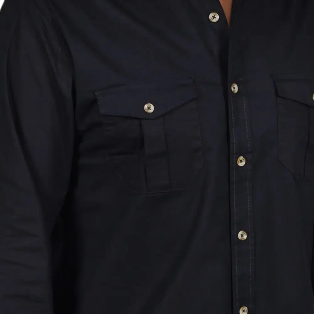 Gokyo Men’s Corbett Cotton Stretch Cargo Shirt - Shirt