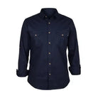 Gokyo Men’s Corbett Cotton Stretch Cargo Shirt - Navy / S - Shirt