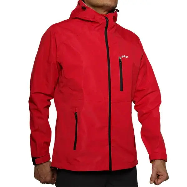 Gokyo Men’s K2 - 3 Membrane Layer Breathable Water Resistant Windstopper Jacket - Rain Jacket