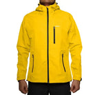 Gokyo Men’s K2 - 3 Membrane Layer Breathable Water Resistant Windstopper Jacket - Yellow / S - Rain Jacket