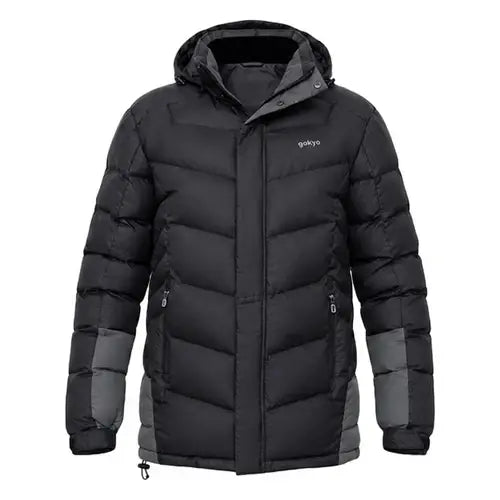 Gokyo Men’s K2 Survivor -20°C Insulated Jacket - Black / 2XS - Jacket