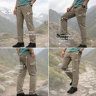 Gokyo Men’s Kalimpong Dry Fit Cargo Hiking Pants - Cargos and Pants