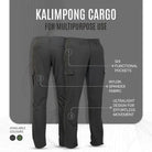 Gokyo Men’s Kalimpong Dry Fit Cargo Hiking Pants - Cargos and Pants