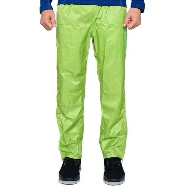 Gokyo Men’s Kalimpong Rain Pants – Water Resistant Breathable & Seam Taped - Green / 28 - Rainwear