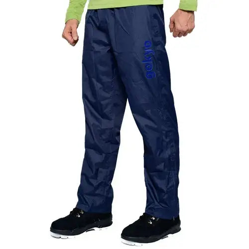 Gokyo Men’s Kalimpong Rain Pants – Water Resistant Breathable & Seam Taped - Rainwear