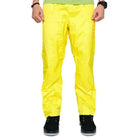 Gokyo Men’s Kalimpong Rain Pants – Water Resistant Breathable & Seam Taped - Yellow / 28 - Rainwear