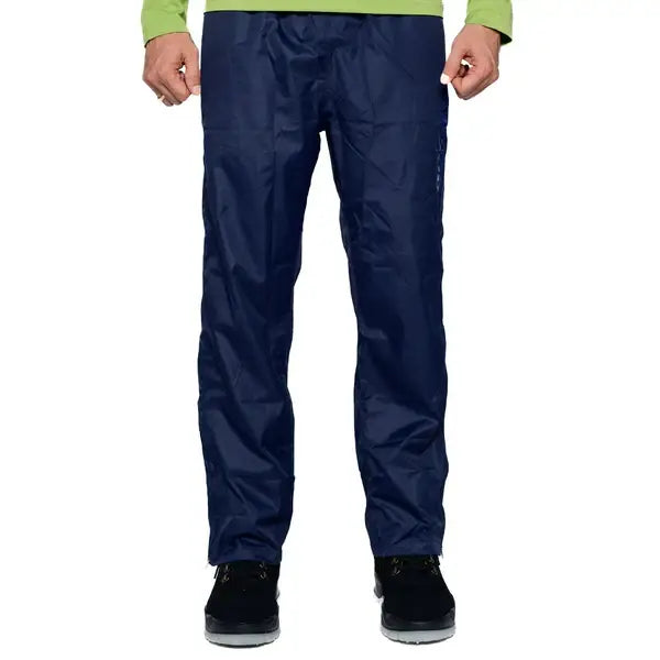 Gokyo Men’s Kalimpong Rain Pants – Water Resistant Breathable & Seam Taped - Navy / 28 - Rainwear