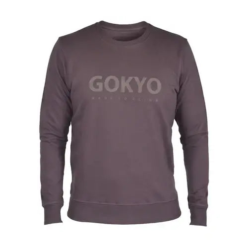 Gokyo Men’s Kaza 100% Cotton Outdoor Sweatshirt - Gray / M - sweatshirt